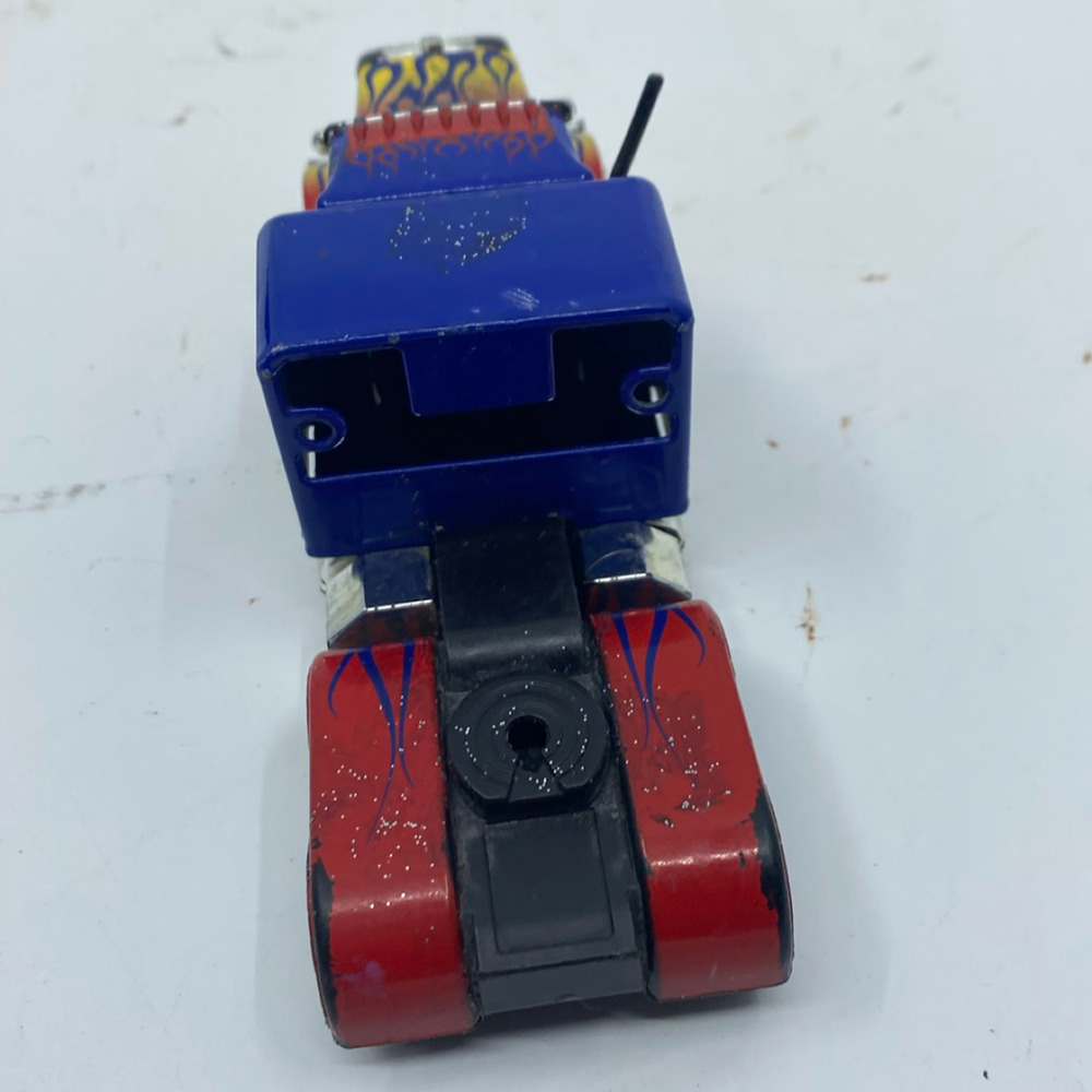 Hasbro Transformers Optimus Prime Blue Die-cast Toy Truck - Picture 4 of 8